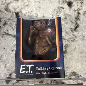 E.T. Talking Figurine with Light And Sound NEW IN BOX